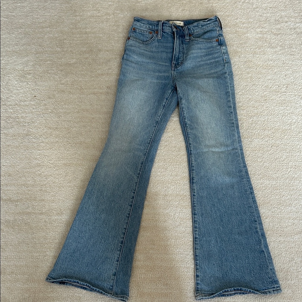 Madewell Light Blue Flare Jeans